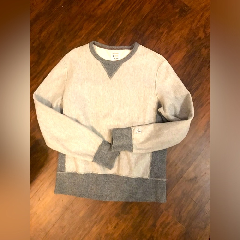 Todd Snyder x Champion - Men’s medium, color block sweatshirt